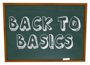 Back to Basics – Chalkboard